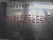 2008年12月17日，建業(yè)森林半島被評為"河南省物業(yè)管理示范住宅小區(qū)"榮譽稱號。
